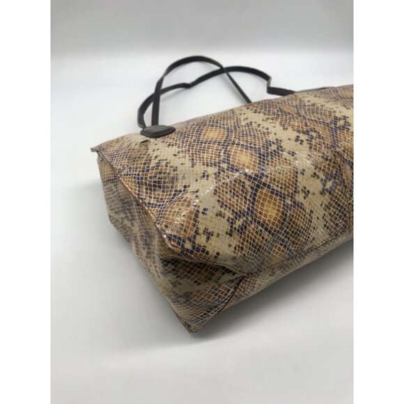 HOBO Friar Leather Python Embossed Shoulder Bag - Picture 8 of 12